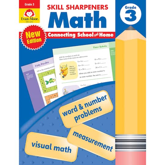 Evan-Moor Educational Publishers Skill Sharpeners: Math, Grade 3